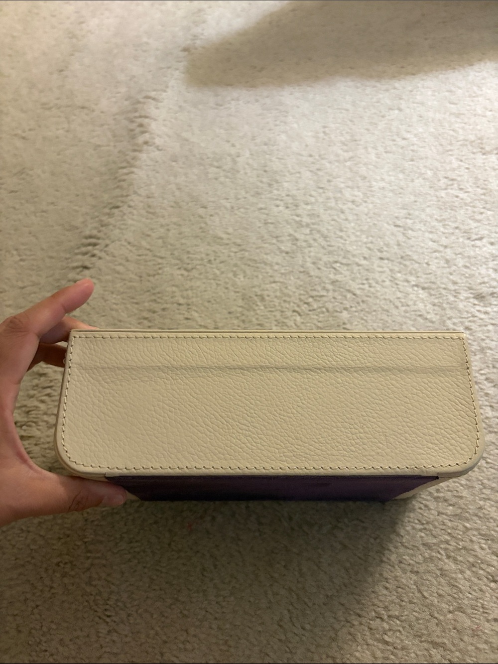 Pottery Barn Cream Jewelry Box - Picture 8 of 12